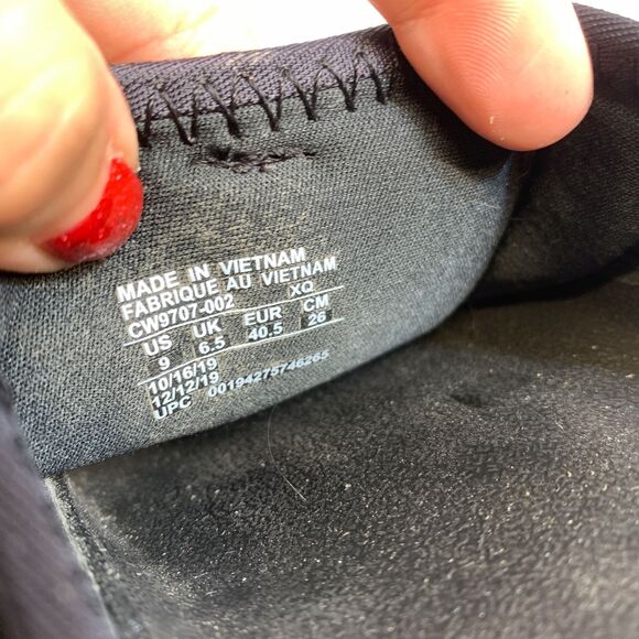 Nike Asuna Slides Sport Sandals Black Sail/White CW9707-002 Women's Size 9 - Picture 8 of 8